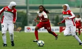 دومین شکست تیم ملی فوتبال بانوان ایران در تورنمنت هند