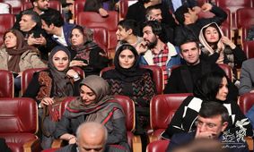 همه بازیگران «شبی که ماه کامل شد» در یک قاب