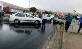 تصادف زنجیره ای در محور گرگان به کردکوی ۴ مصدوم بر جای گذاشت