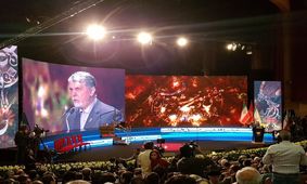 قرائت پیام رئیس جمهور در جشنواره فجر