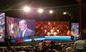 قرائت پیام رئیس جمهور در جشنواره فجر