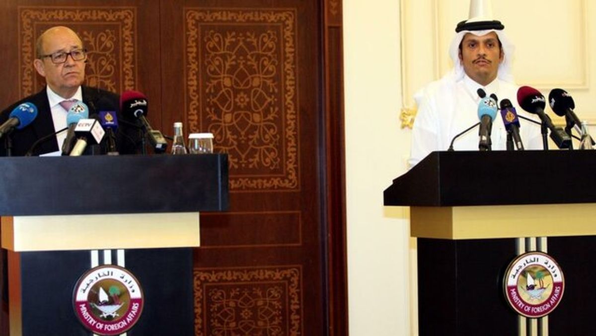 فرانسه و قطر بر سر آغاز مذاکرات استراتژیک توافق کردند
