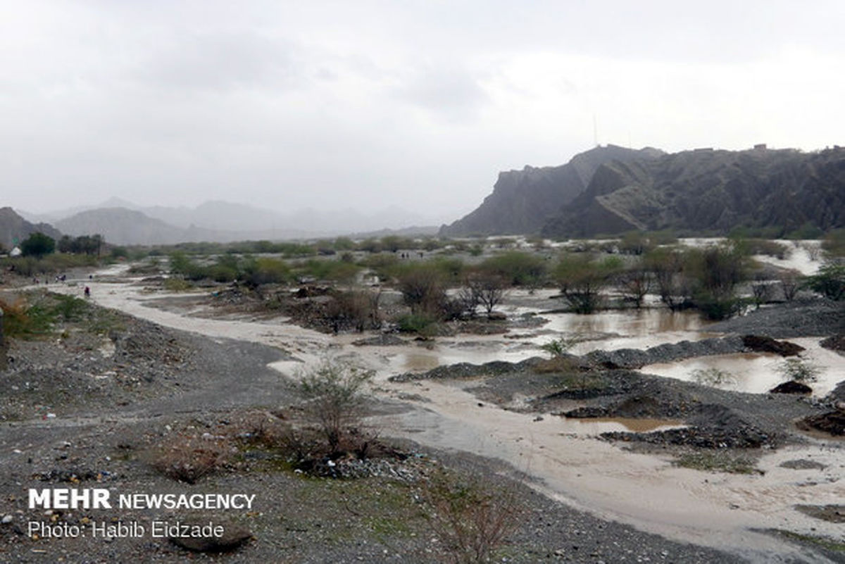پایان خشکسالی و آغاز سیلاب در جنوب کرمان/ یک نفر جان باخت