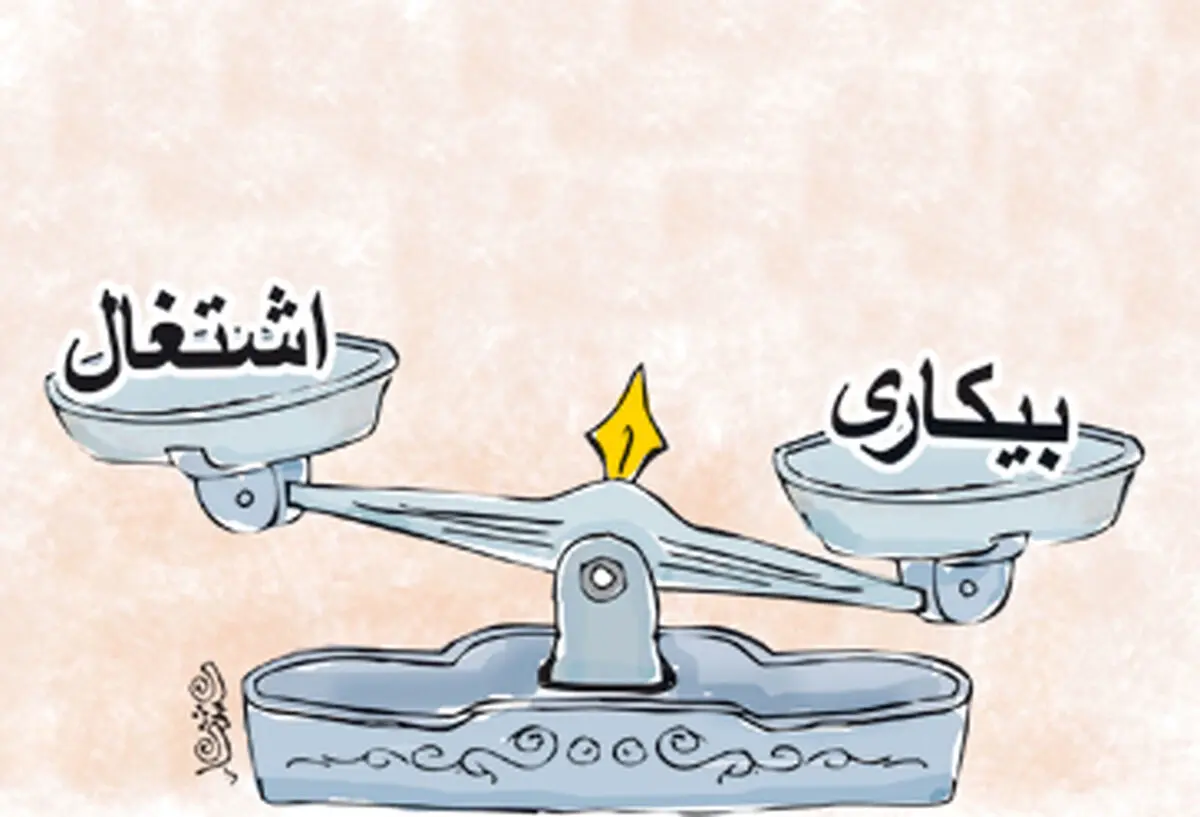 اینفوگرافی / نرخ اشتغال و بیکاری در سال ۱۳۹۶