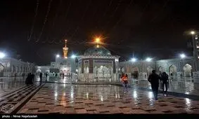 بارش برف ۸ شهرستان خراسان رضوی را فرا گرفت