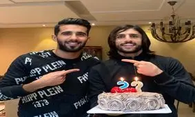 بشار رسن در جشن تولد طارق همام