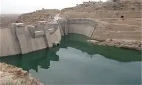 ۳۵ میلیون متر مکعب آب باران پشت سد رئیسعلی دلواری دشتستان ذخیره شد