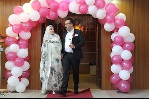جشن ازدواج دانشجویی در رشت برگزار شد
