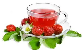 طرز تهیه چای توت فرنگی