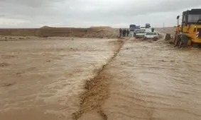 سیلاب ۱۲ محور در جنوب سیستان و بلوچستان را مسدود کرد