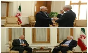 خداحافظی سفیر تاجیکستان در ایران با ظریف
