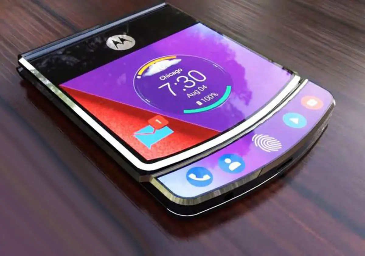 اولین طراحی مفهومی RAZR، گوشی منعطف موتورولا، منتشر شد