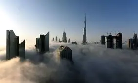 نگاهی به یکی از بلندترین آسمان خراش‌های معروف دوبی +تصاویر