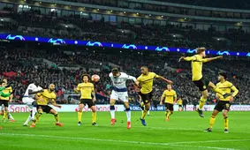 درخشش تاتنهام برابر دورتموند