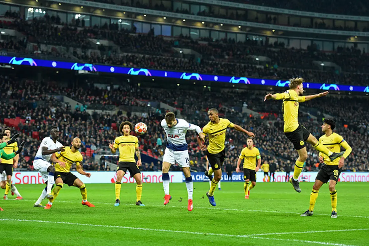 درخشش تاتنهام برابر دورتموند