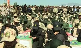 تشییع پیکر پاک شهدای حادثه تروریستی در فرودگاه زاهدان +فیلم