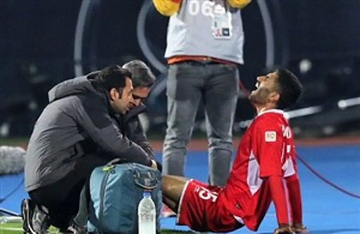 مدافع پرسپولیس لیگ قهرمانان را از دست داد