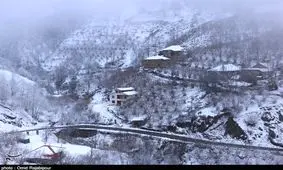 طبیعت زمستانی اشکورات گیلان به روایت تصویر