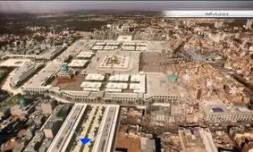 اتمام ۸۵ درصدی خاکبرداری صحن حضرت زینب (س) در کربلا + عکس