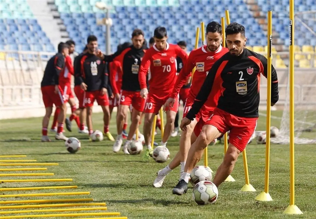 سه جلسه تمرین برای بازیکنان پرسپولیس تا پیش از بازی با پدیده