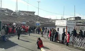 حضور هواداران پشت درهای بسته ورزشگاه