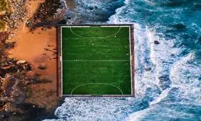 زمین فوتبال رویایی در جزایرگوام