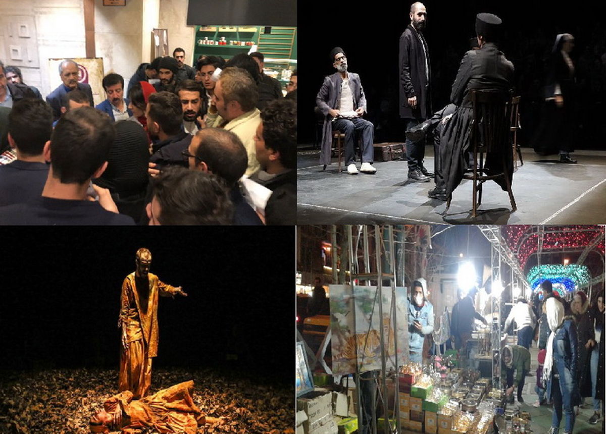 حواشی جشنواره تئاتر فجر: از غشکردن بازیگر تا مخاطبانی که با بلیت پشت در ماندند