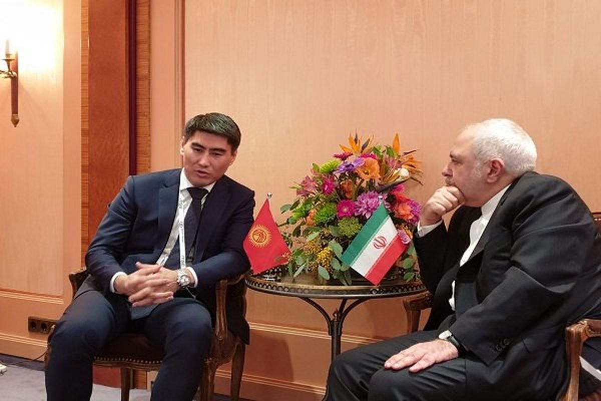 وزیر خارجه قرقیزستان با محمد جواد ظریف دیدار و گفتگو کرد