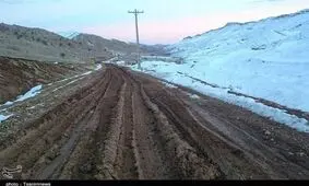 برف راه ارتباطی ۵۰ روستای کهگیلویه و بویراحمد را قطع کرد