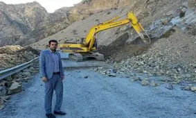 خسارت ۳ میلیارد ریالی به جاده دسترسی امامزاده «احمد» پلدختر