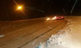 جاده قوچان درگز مسدود شد/بارش باران در محورهای خراسان رضوی