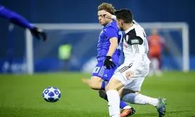 هفدمین پیروزی دینامو زاگرب در حضور ۹۰ دقیقه‌ای محرمی رقم خورد