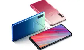 تصاویر رندر با جزئیات کامل از گلکسی A50 سامسونگ را مشاهده کنید