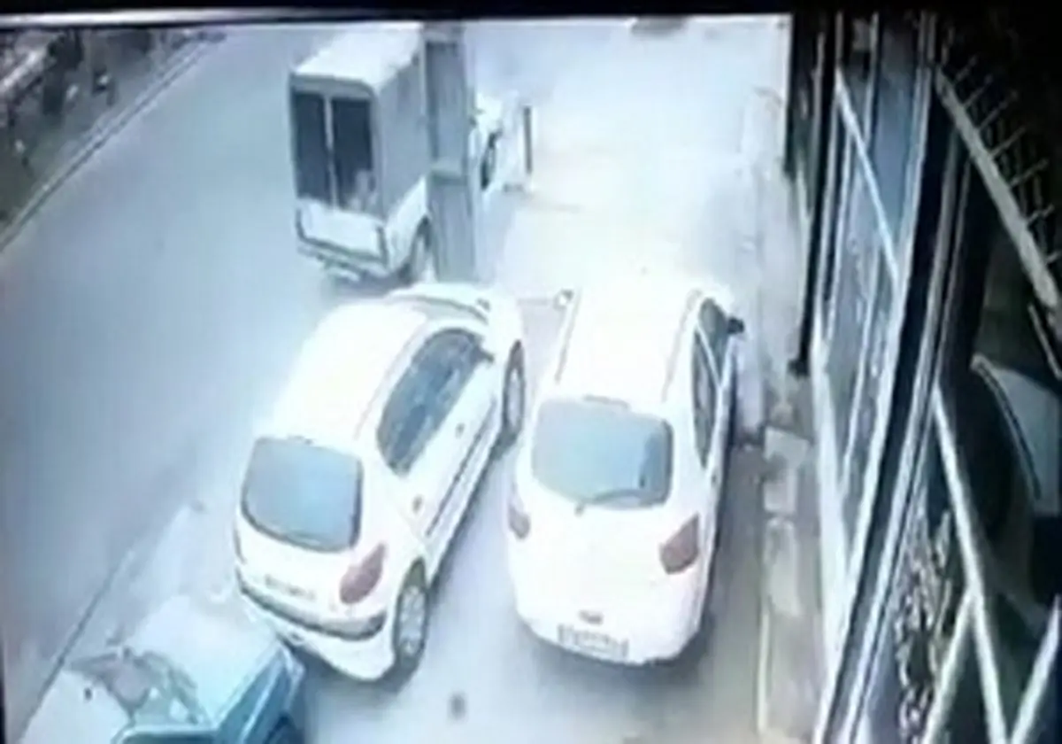 خواب‌آلودگی راننده کامیونت حادثه آفرید + فیلم