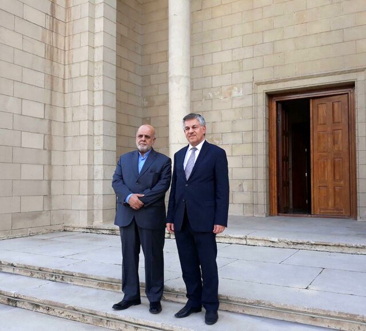 دیدار سفیر جدید عراق در تهران با سفیر ایران در بغداد