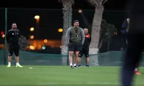 تمرینات سایپا در قطر برای دیدار با الریان