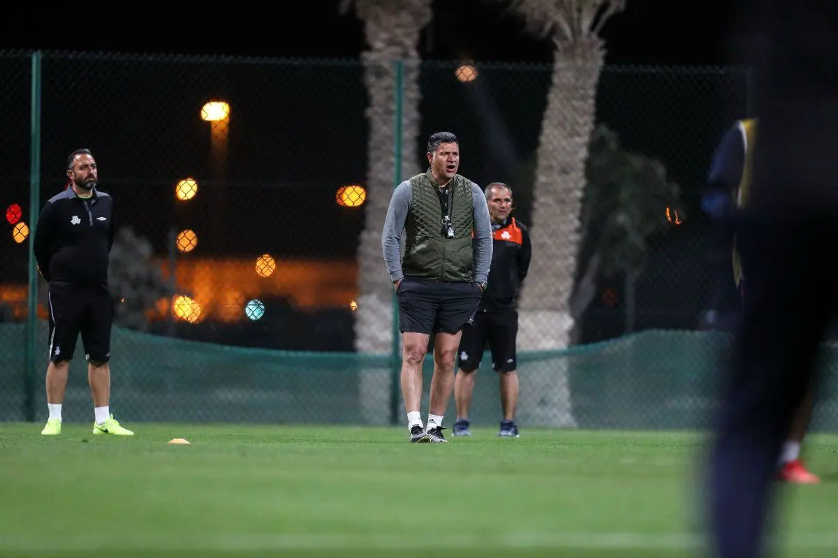 تمرینات سایپا در قطر برای دیدار با الریان