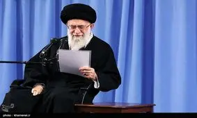 شعری که مردم آذربایجان در دیدار با مقام معظم رهبری همخوانی کردند