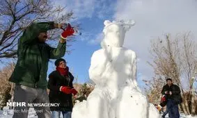بارش برف در ارتفاعات کرمان/شمال ۱۰ درجه سردتر می‌شود