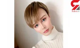 عکس عروسکی پسر 24 ساله مشهور / او می گوید جراحی پلاستیک نکرده است