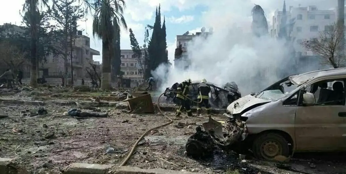 منابع سوری گزارش کردندوقوع ۲ انفجار در ادلب؛ هدف، سرکرده جبهةالنصره بود
