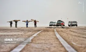 تمهیدات لازم در "جاده کویر مرنجاب" برای کاهش تصادفات رانندگی