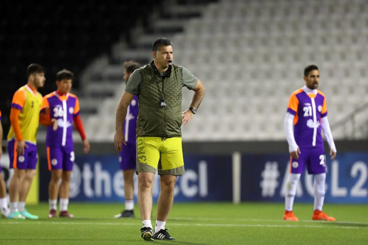 گزارش تصویری اختصاصی آخرین تمرین تیم سایپا در قطر