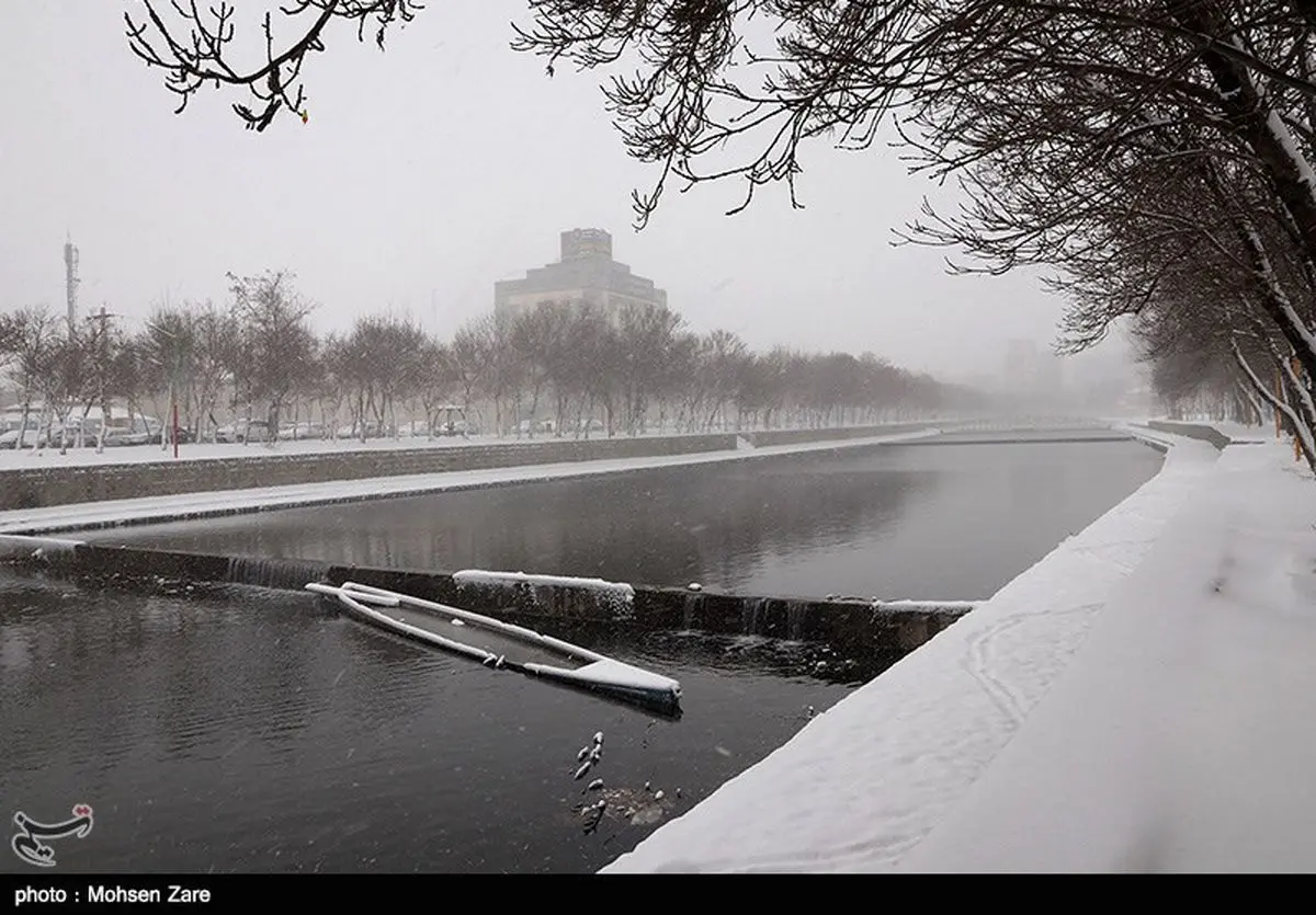 سوز سرما و بارش برف میهمان اردبیل/دمای مشگین‌شهر به ۹- درجه رسید‌