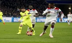 خلاصه بازی لیون - بارسلونا(ویدئو)