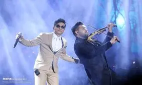 کنسرت محسن ابراهیم‌زاده در جشنواره موسیقی فجر+ عکس