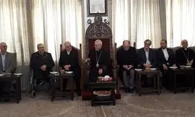صالحی با اسقف اعظم ارامنه تهران و شمال ایران دیدار کرد