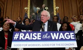 اعلام کاندیداتوری برنی سندرز برای ریاست جمهوری