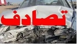 مصدوم شدن سه نفر بر اثر تصادف در محور هندیجان - دیلم