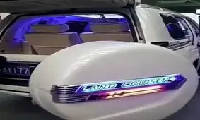 لندکروز لاکچری در افغانستان